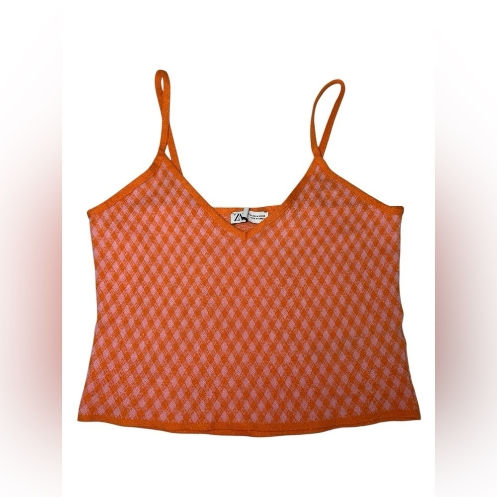 Zara Jacquard Tank Top
